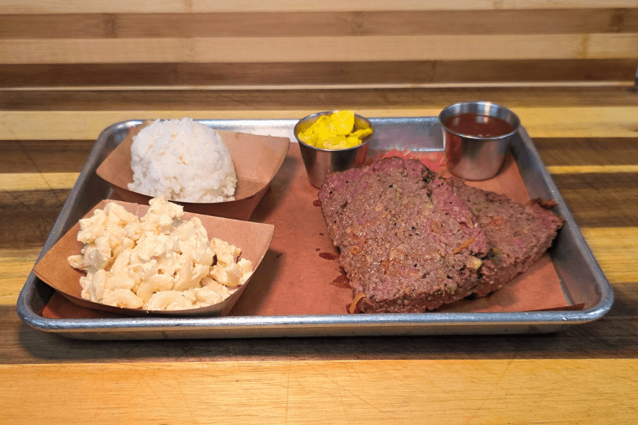 Brisket Meatloaf Plate